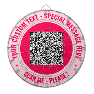 Ihr QR Code Scan Dart Board - Benutzerdefinierter  Dartscheibe