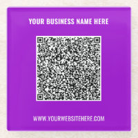 Ihr QR-Code-Scan Info Untersetzer für benutzerdefi