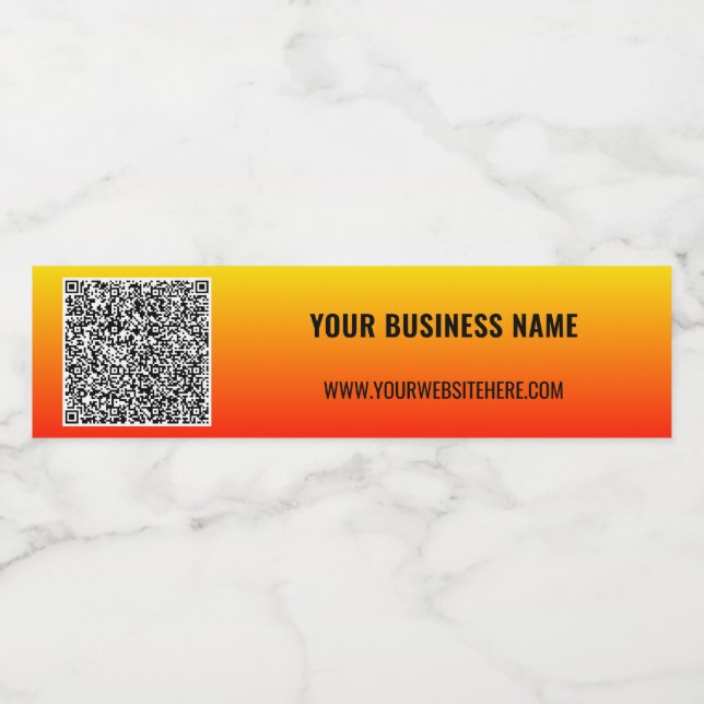 Ihr QR-Code scannt benutzerdefinierte Text-FarbeFl (Einzelnes Label)