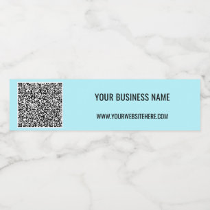 Ihr QR-Code und Ihr benutzerdefiniertes Text-Wasse