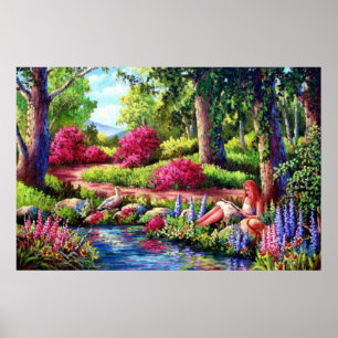 Ihr Reading Hideaway Poster Print