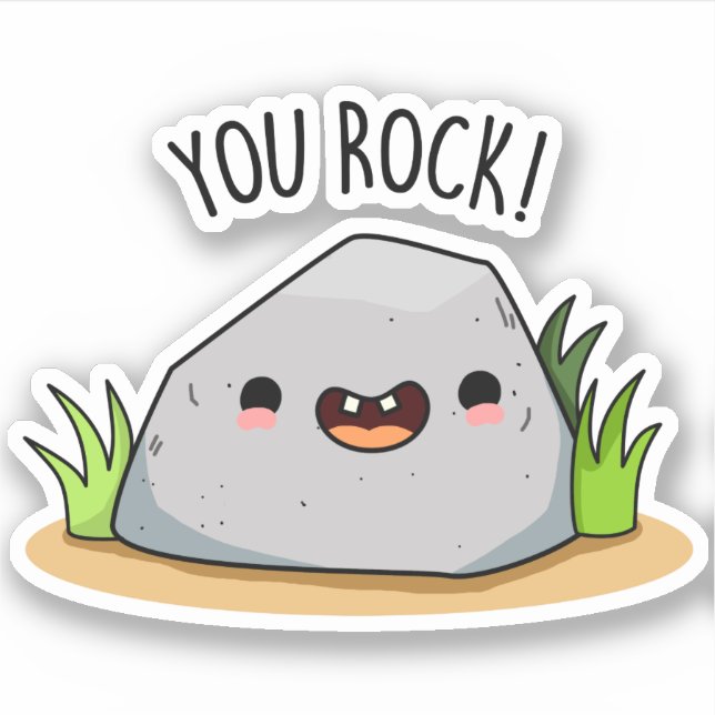 Ihr Rock Funny Geology Pub Aufkleber (Vorderseite)