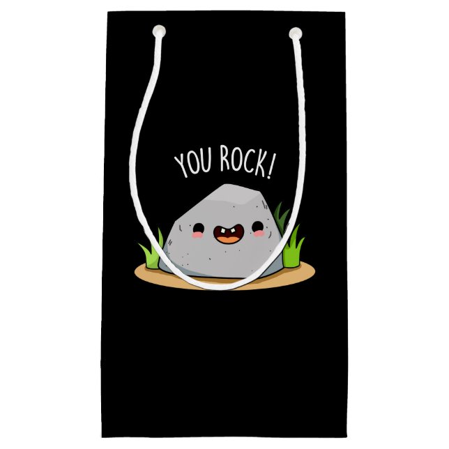 Ihr Rock Funny Geology Pub Dark BG Kleine Geschenktüte (Vorderseite)