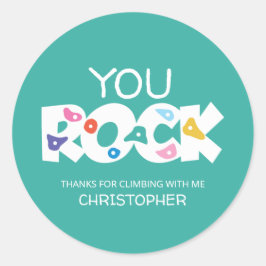 Ihr Rock Rock Climbing Danke Sticker