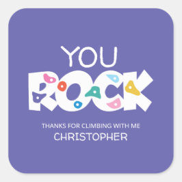 Ihr Rock Rock Climbing Danke Sticker
