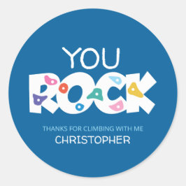 Ihr Rock Rock Climbing Danke Sticker