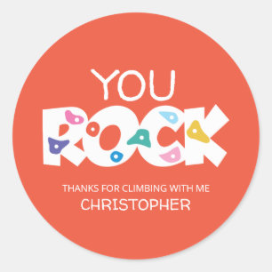 Ihr Rock Rock Climbing Danke Sticker