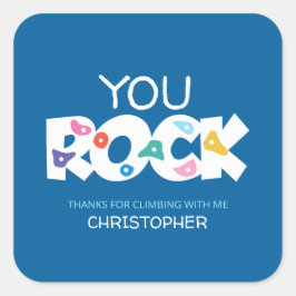 Ihr Rock Rock Climbing Danke Sticker