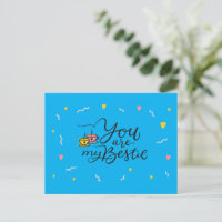 Ihr seid meine Bestie - BESTE FREUNDIN Postkarte