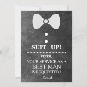 Ihr Service als Trauzeuge-Anfrage Einladung