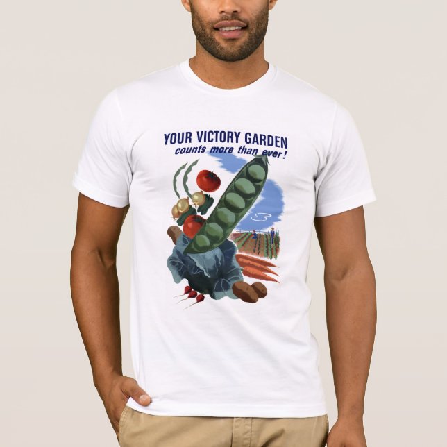Ihr Sieg-Garten zählt mehr als überhaupt T-Shirt (Vorderseite)