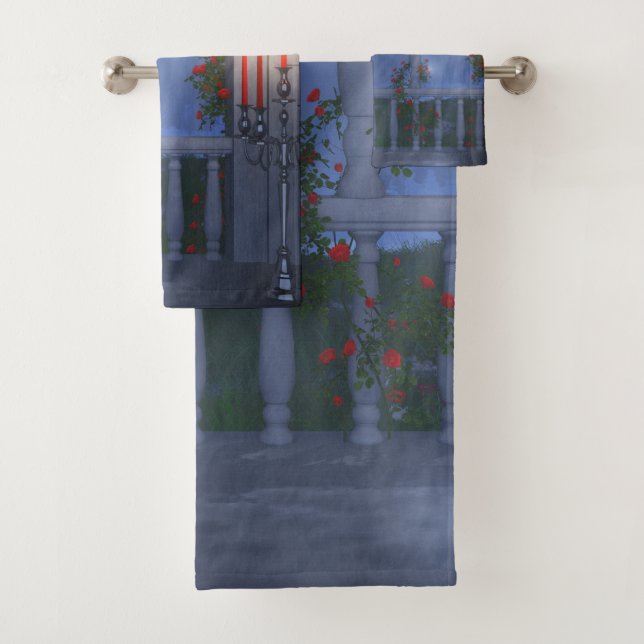 Ihr silberes Mantle-Badetuch-Set Badhandtuch Set (Insitu)