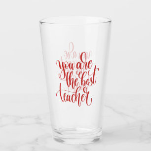 Ihr sind der beste Lehrer Glas