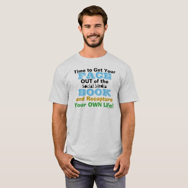 Ihr Sozialbuch wiedererlangen T-Shirt (Vorne ganz)