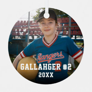 Ihr Sportfoto   Personalisierter Weihnachtsschmuck