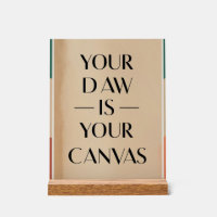 Ihr Tag ist Ihre Leinwand Option 2