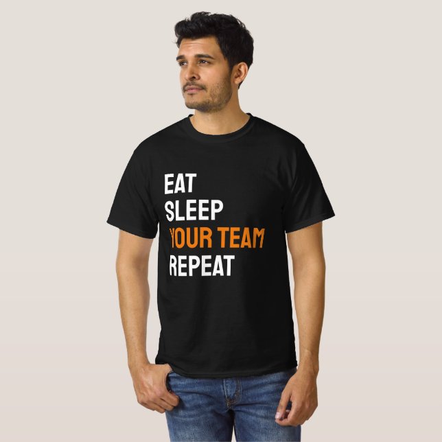 Ihr Team Ihr Shirt Custom Sports T-Shirt (Vorne ganz)