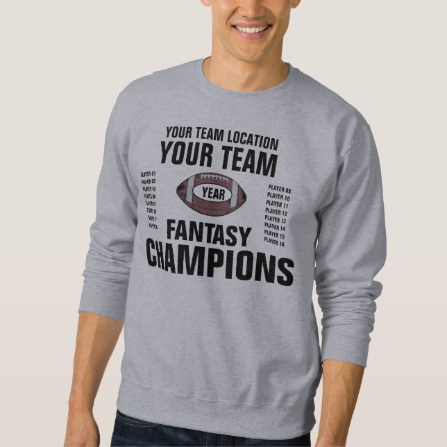 IHR TEAM PERSONALISIERTES FANTASY SHIRT (Vorderseite)