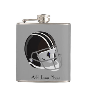 Ihr Teamname Football-Flasche Flachmann