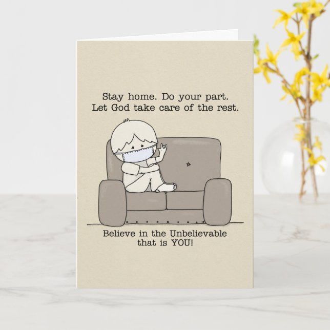 Ihr Teil Karte (Gelbe Blume)