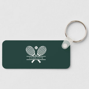 Ihr Tennis Club Name Team Swak Custom Schlüsselanhänger