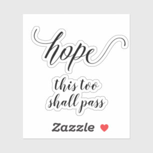 Ihr Text Benutzerdefiniert Skriptkalligrafie Aufkleber