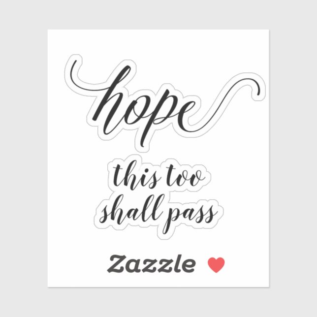 Ihr Text Benutzerdefiniert Skriptkalligrafie Aufkleber (Blatt)