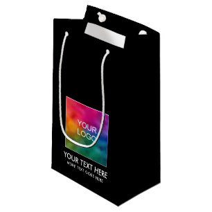 Ihr Text-Business-Logo hier Benutzerdefinierte Vor Kleine Geschenktüte