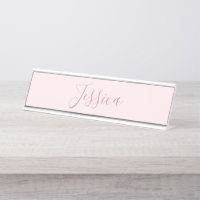 Ihr Text | Elegantes Skript & Soft Blush Pink