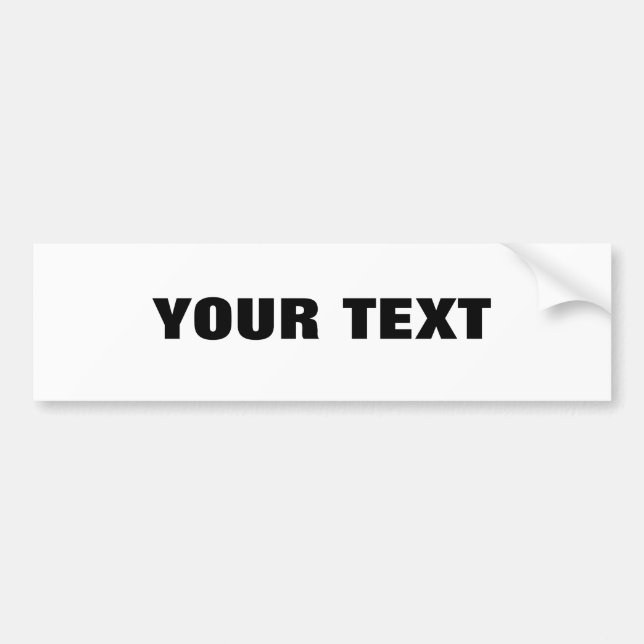 Ihr Text "Folio besonders mutig " Autoaufkleber (Vorne)