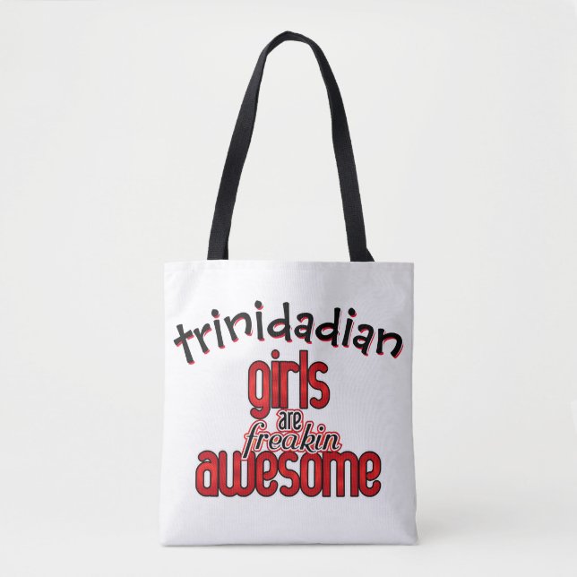 (Ihr Text) Mädchen sind Freakin Phantastisch Tasche (Vorderseite)