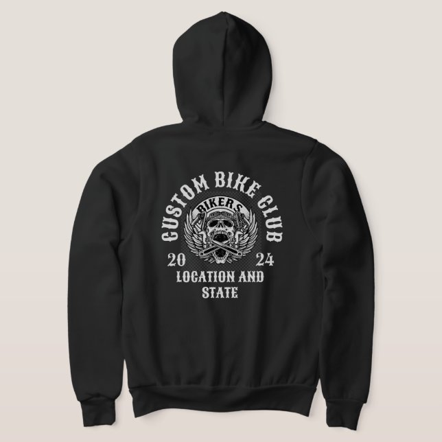 IHR TEXT ODER IHR LOGO HIER HOODIE (AblageHinten)