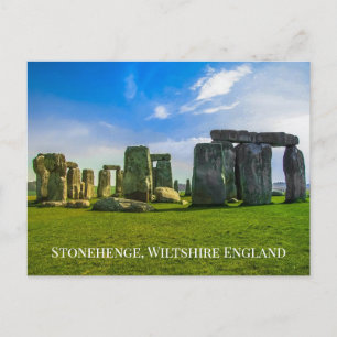 Ihr Text Stonehenge England Antike Sehenswürdigkei Postkarte