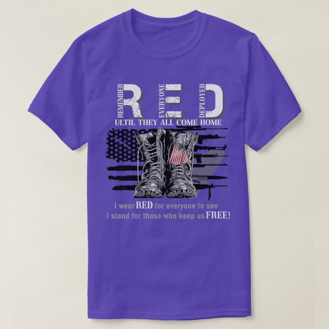 Ihr tief empfundener Dank an die Tapferen und h T-Shirt (Design vorne)