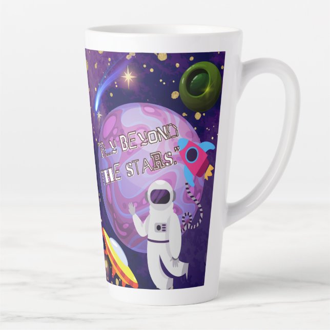 IHR ÜBER DIE STERNE HINAUS, ASTRONAUT MILCHTASSE (Rechts)