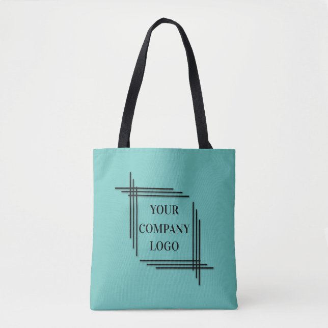 IHR UNTERNEHMENSLOGO,personalisiert,Ihren Text hin Tasche (Vorderseite)