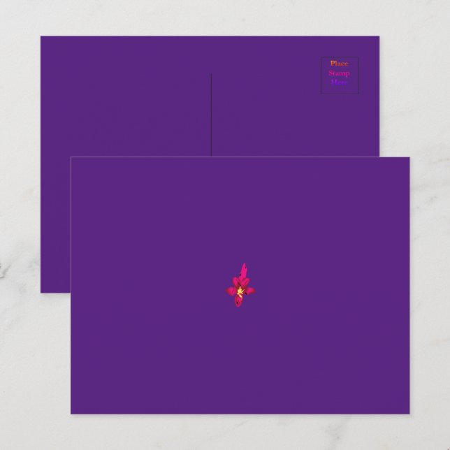 Ihr Urlaub in Ihrem Pocket Postkarte (Vorne/Hinten)