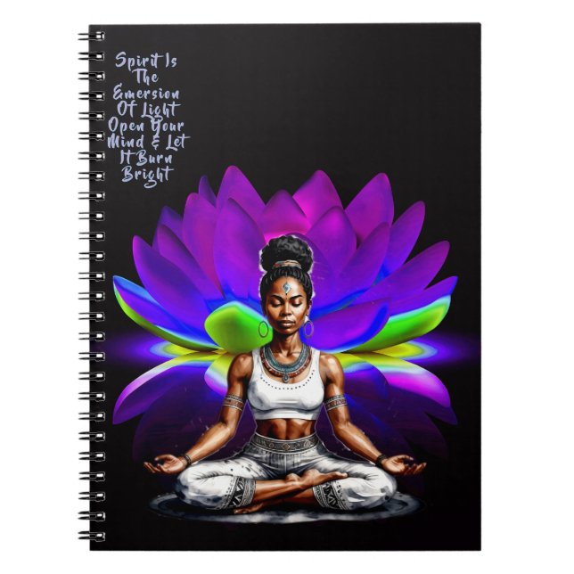 Ihr Weisheit Emersion Spiral Foto Notebook Notizblock (Vorderseite)