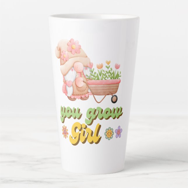 Ihr werdet Mädchen wachsen Milchtasse (Vorderseite)