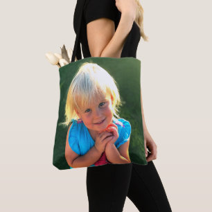 Ihre 2 Foto Personalisierten Tragetaschen, Full Pr Tasche