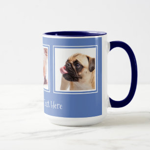 IHRE 3 FOTOS / Hunde individuell gestaltete Tassen