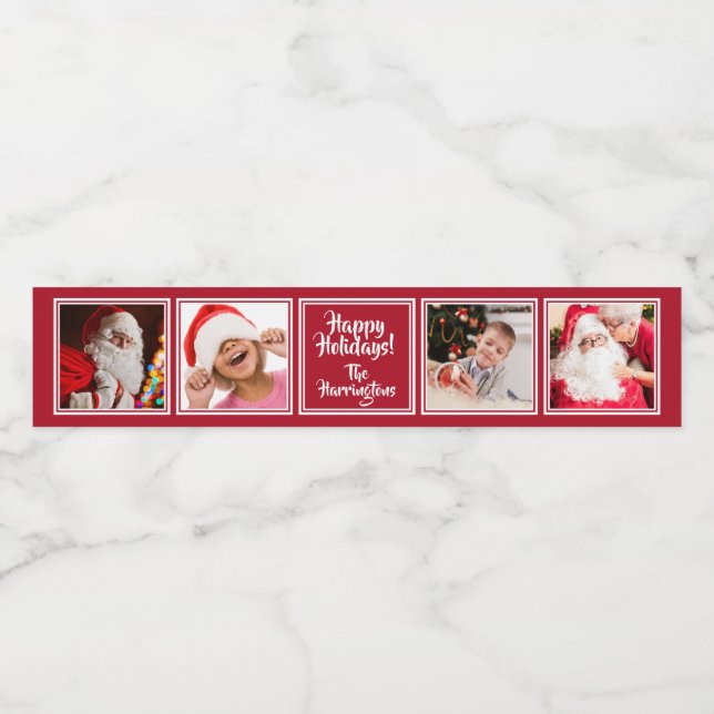 IHRE 4 Foto Textilabkleber (Einzelnes Label)