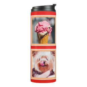 IHRE 4 FOTOS Sondertumbler Thermosbecher