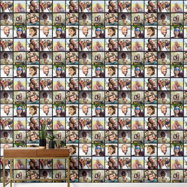 IHRE 9 Fotos & Wunschfarbe Tapete (Korridor)