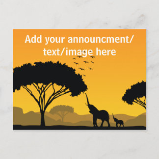 Ihre Ankündigung/Design-Postkarte Ankündigungspostkarte