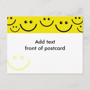 Ihre benutzerdefinierte Postkarte, Text zu Vorder- Postkarte