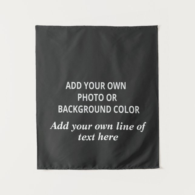 Ihre Bild- oder Hintergrundfarbe. Ihr Textausschni Wandteppich (Vorderseite)