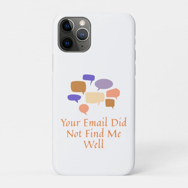 Ihre E-Mail fand mich nicht wohl Case-Mate iPhone Hülle (Rückseite)