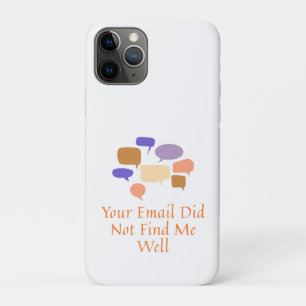Ihre E-Mail hat mich nicht gut erreicht Case-Mate iPhone Hülle