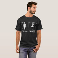 Ihre Ehefrau mein Ehefrau-Yoga-stolzes T-Shirt